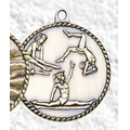 Medal, "Gymnastics-Female" High Relief - 2" Dia